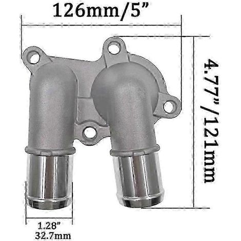 Carcasa de entrada de agua del termostato para Hyundai Accent Edition 0926
