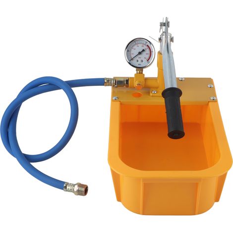Pompe de test de pression manuelle pour conduites d'eau du robinet - Détecteur de pression portable (1/5)