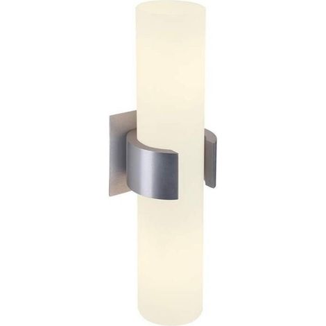 Applique intérieure DENA 30 alu brossé E14/C35 2x 40W max - SLV - 147529 (1/5)