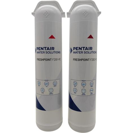 Lot De 2 Cartouches De Remplacement F2b2-rc2 Cto Et Cov Pour Filtre Pentair Frespoint Pfas à 2 Et 3 étapes (1/5)