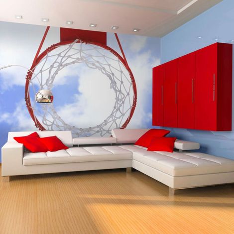 Papier peint basketball - 250 x 193 cm (1/4)