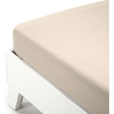 Drap Housse Coton – Drap Doux, Respirant et Durable, Lavable, disponible en 90x200, 130x200 et 180x200 cm - Linge de Lit (1/2)