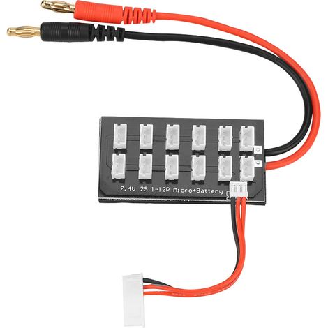 Parallelladeplatine für 7,4-V-2S-LiPo-Akkus mit Balancer-Ladeplatine und JST-pH-Anschluss (1/5)