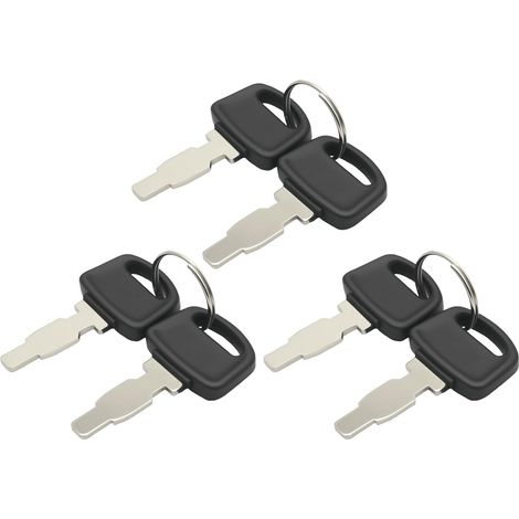 Hoypeyfiy Lot de 6 clés d'allumage de rechange pour GX160, GX200, GX240, GX270, GX340, GX390, remplace 3511-880013 (1/5)