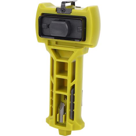 Outil de mortaisage pour loquet de porte, outil de burinage précis, équerre, outil d'installation de loquet rond pour portes de 1-3/8 po et 1-3/4 po (1/5)