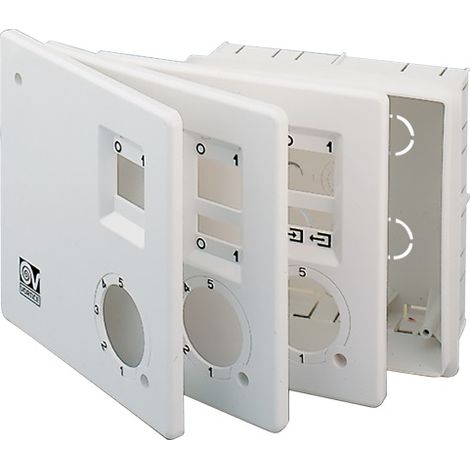Flush mounted housing SCB 5 for speed controllers SCNR