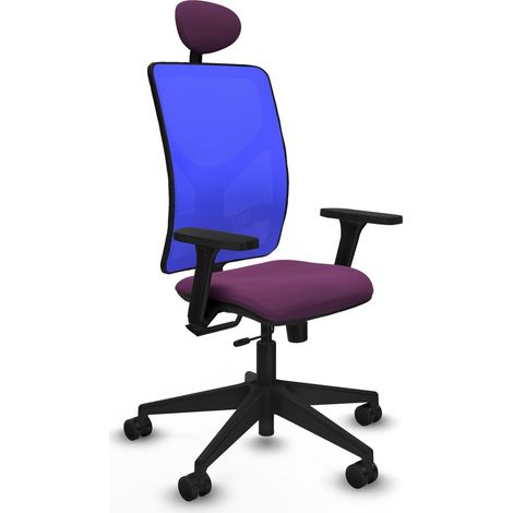 Sedia da ufficio piqueras y crespo Motilla nero braccioli 3D (1/2)