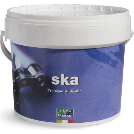 PITTURA DECORATIVA BASE BIANCA PER EFFETTO GLITTER 2,5 LT TASSANI SKA (1/2)