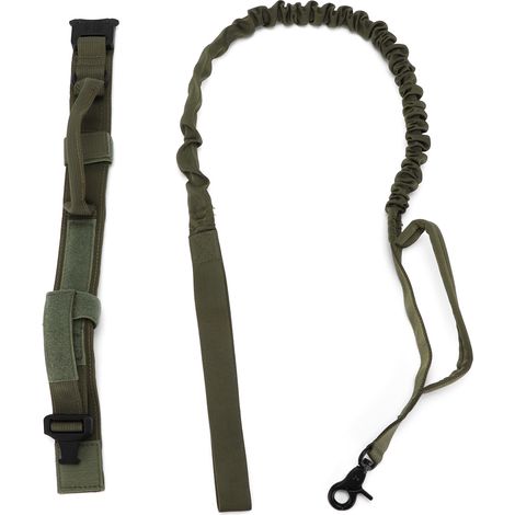 Collier et laisse pour chien en nylon doux réglable, collier rembourré pour animal de compagnie taille XL (1/5)