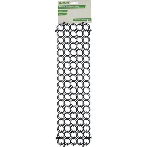 Alfombra repelente de animales, 2 uds - 49 x 14 x 3 cm