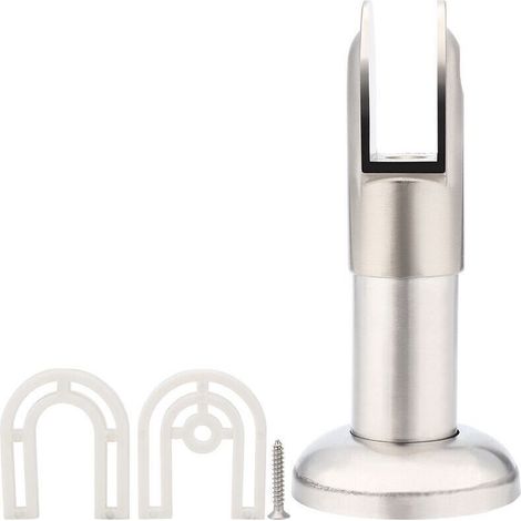 Accessoires de quincaillerie de séparation de salle de bains de toilette d'acier inoxydable soutenant le support réglable de pied A (1/4)