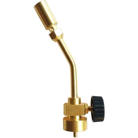 Chalumeau à gaz propane MAPP pour brûleur à gaz, raccord CGA600 (1"-20UNEF), chalumeau de brasage pour bouteille de 14,1 à 16 oz (1/5)