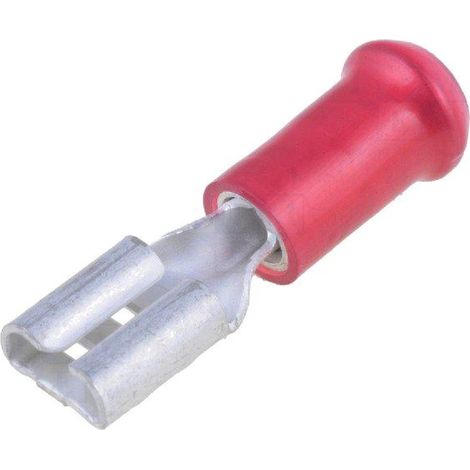 Connecteur plat 4.8mm 0.8mm femelle 0.3-1.5mm2 rouge x2