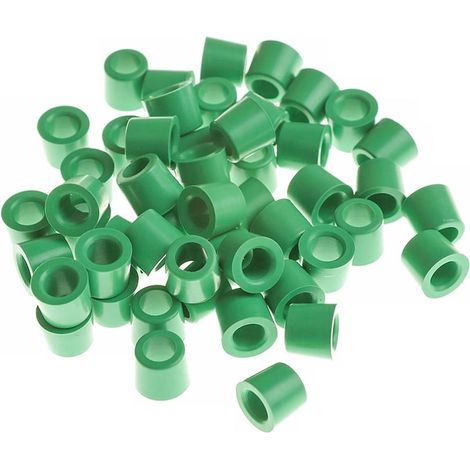 50pcs Joint en Caoutchouc de Tuyau de gonflage de climatiseur Joint torique pièces de Rechange 1/4 Tuyau de gonflage Joint d'étanchéité de collecteur de climatiseur (1/5)