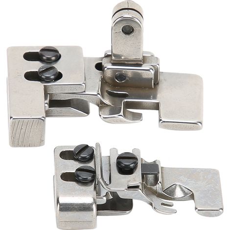 Set mit 2 Overlock-Nähfüßen, Nähmaschinenzubehör, 4/5-Falten-Set (1/5)