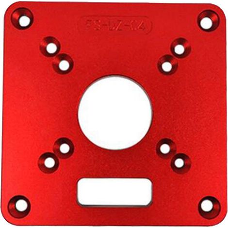 Plaque d'insertion pour table de défonceuse