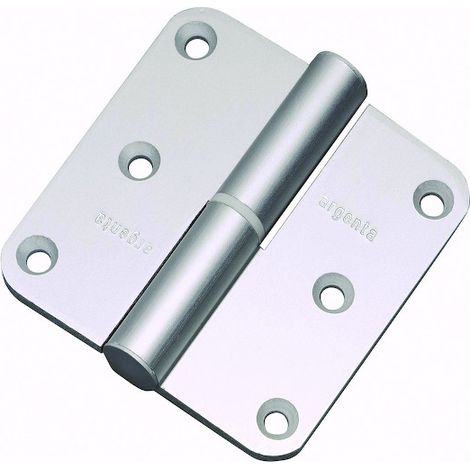 Paumelle en aluminium fermée 80x80A F1 G