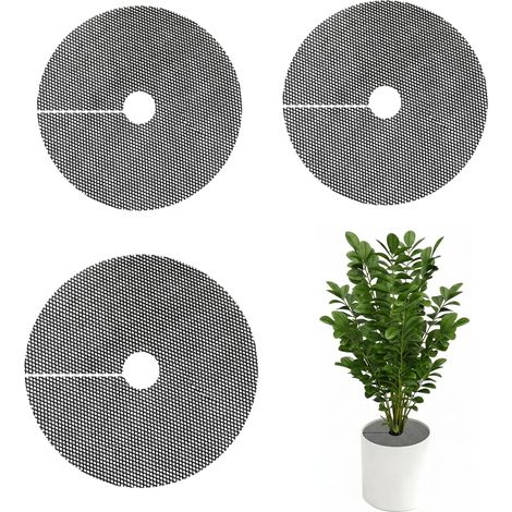 Grille Pot De Fleur, Protection Plantes Chat, Grille De Protection Plantes, Couvercle Pot De Fleur Ajustable Protège Terre Des Animaux Et Enfants (1/5)
