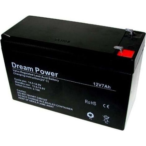 BATTERIE DREAM POWER 12V 7Ah