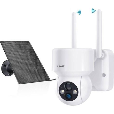 Linq - Telecamera Wireless Ricaricabile A Pannello Solare 300w Hd Pixel Full Hd 1080 Ahd5007 - (1/2)
