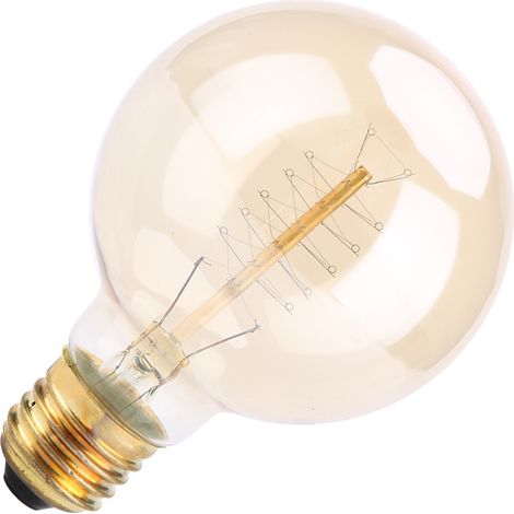 Ampoule vintage E27, 40 W, 220 V, bobine G80, pour café. (1/5)