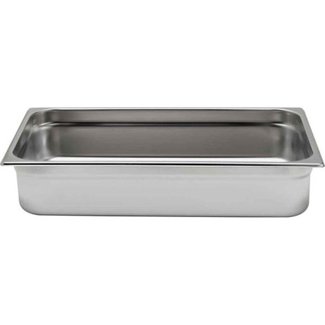Bac gastronorme inox GN 2/1 profondeur 40 mm - ATOSA