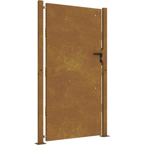 Maison Exclusive - Gartentor 100x175 cm Cortenstahl