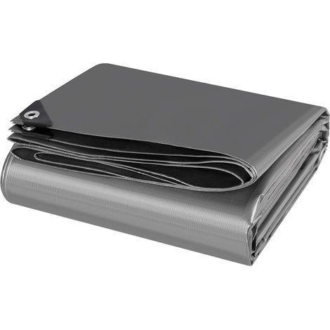 1 Bâche 3x6m Polyéthylène 280g/m² Imperméable Oeillets Aluminium Protection Jardin (1/5)