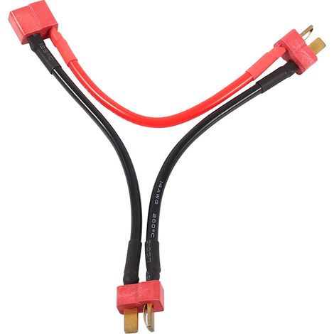 Connecteur batterie TPlug série Dean, faisceau de câbles adaptateur 14 AWG, prise mâle femelle pour modélisme RC (1/5)