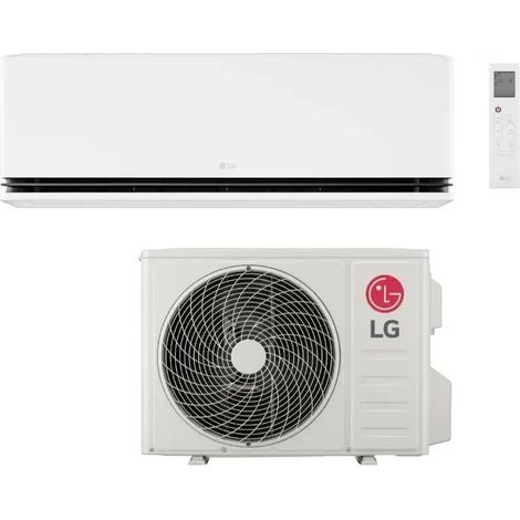 LG Climatiseur Monosplit Dualcool Premium 12000 BTU H12S1P.NS1 + H12S1P.U18 R-32 Wi-Fi Intégré Classe A+++