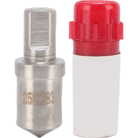 Ortviai Pointe en diamant pour durimètre Rockwell HRC-3, angle 120°, rayon R0,2 mm, tige 6,35 mm (1/5)