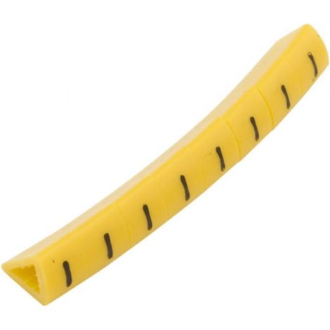 Marcador de cables OZ-1/I amarillo E04ZP-01020203000 /100 unidades/