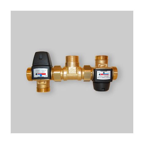 KIT SOLARE TERMICO - Filetti 1" Maschio