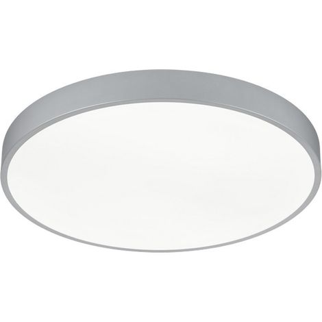 WACO PLAFONIERA LED 52,5W 6200lm, 2300+3000+4000K DIMMERABILE METALLO ALLUMINIO CON INTERRUTTORE PER VARIAZIONE TEMPERATURA DI COLORE LED D. 49CM (1/5)