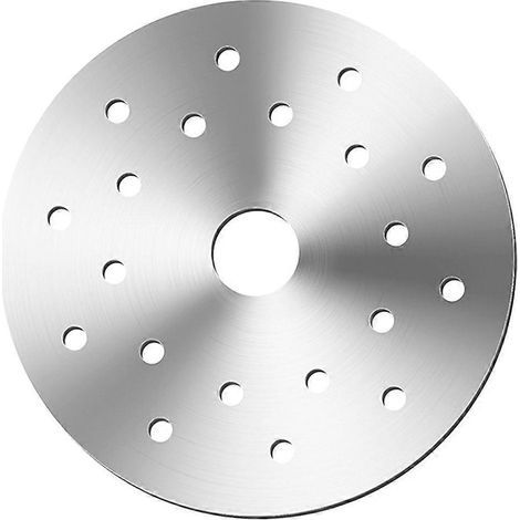 Disque convertisseur pour plaque à induction, plaque en acier inoxydable, diffuseur de chaleur pour ustensiles de cuisine-14.80X14.80X0.20CM-Silver (1/2)