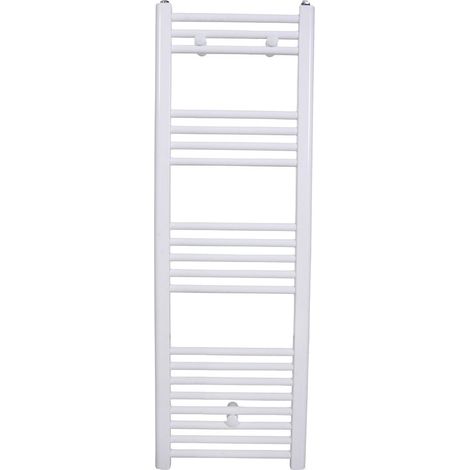 Radiador toallero de agua caliente CODA 120 x 40 cm blanco