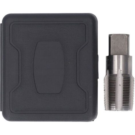 Robinet de Réparation de Filetage de Plomberie en Acier Rapide 1-1/4" NPT pour un Entretien Précis du Filetage, pour Plombiers et Mécaniciens, dans une Boîte de Rangement en Plastique (1/4)