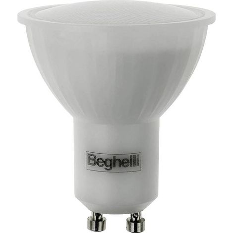 10 x BEGHELLI LED GU10 10W 57013 NATURALE 4000K