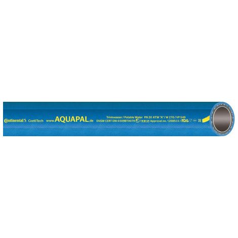 Tuyau eau potable AQUAPAL 38x65mm 1.1/2 40m (1/2)