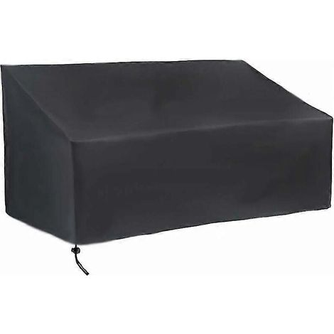 Housse de protection imperméable et respirante en tissu Oxford pour banc de jardin 4 places (1/5)