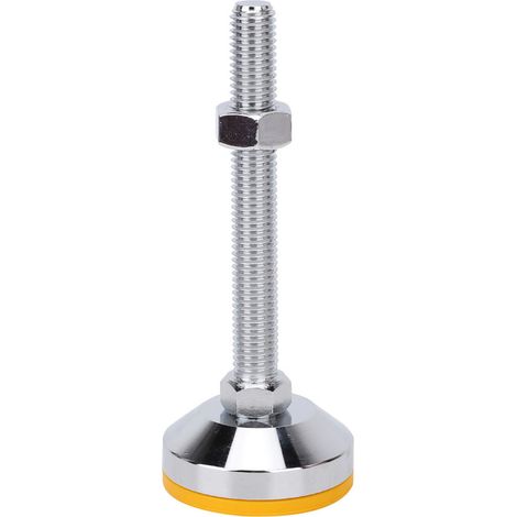 Repose-pieds AB en acier au carbone forgé, type L, hauteur réglable, base antidérapante en PVC, support mécanique 50-M10-100 (1/5)