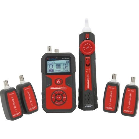 Probador de redes, rastreo de cables, modos de prueba versátiles, NF-858C (1/2)