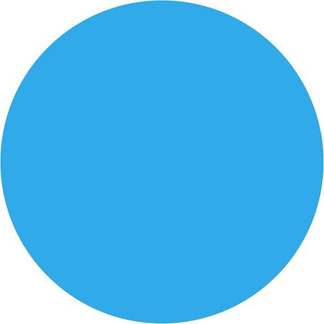 Cubierta de piscina PE azul 210 cm vidaXL