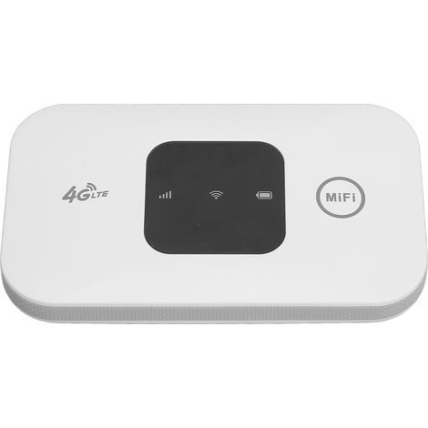 Tragbarer Highspeed-WLAN-Router, weiß, klein, tragbarer 4G-WLAN-Hotspot-Router für Mobiltelefone, Tablets und Desktop-PCs (1/5)