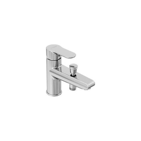 Mitigeur bain /douche monotrou chromé (1/2)