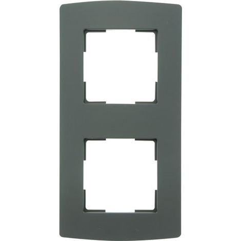 Plakette 2er Schwarz - Profil