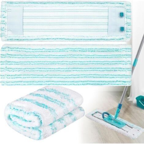 Set of 3 Replacement Mops Compatible with Leifheit Profi XL Micro Mop, Microfibre, for Washing Machine, Mop Mop Suitable for All Floor Types (1/5)