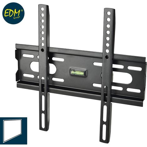 TV-Ständer 15–42 Zoll, 40 kg EDM, inklusive Wasserwaage – Schwarz