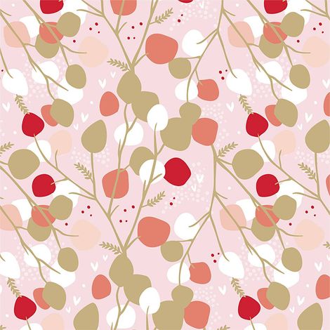 Papel de regalo clásico 200x70cm rosa - Feeric lights & christmas (1/4)