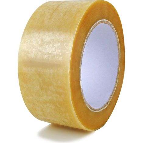 Lot de 6 Ruban adhésif PVC résistant 48mmX 100M Transparent